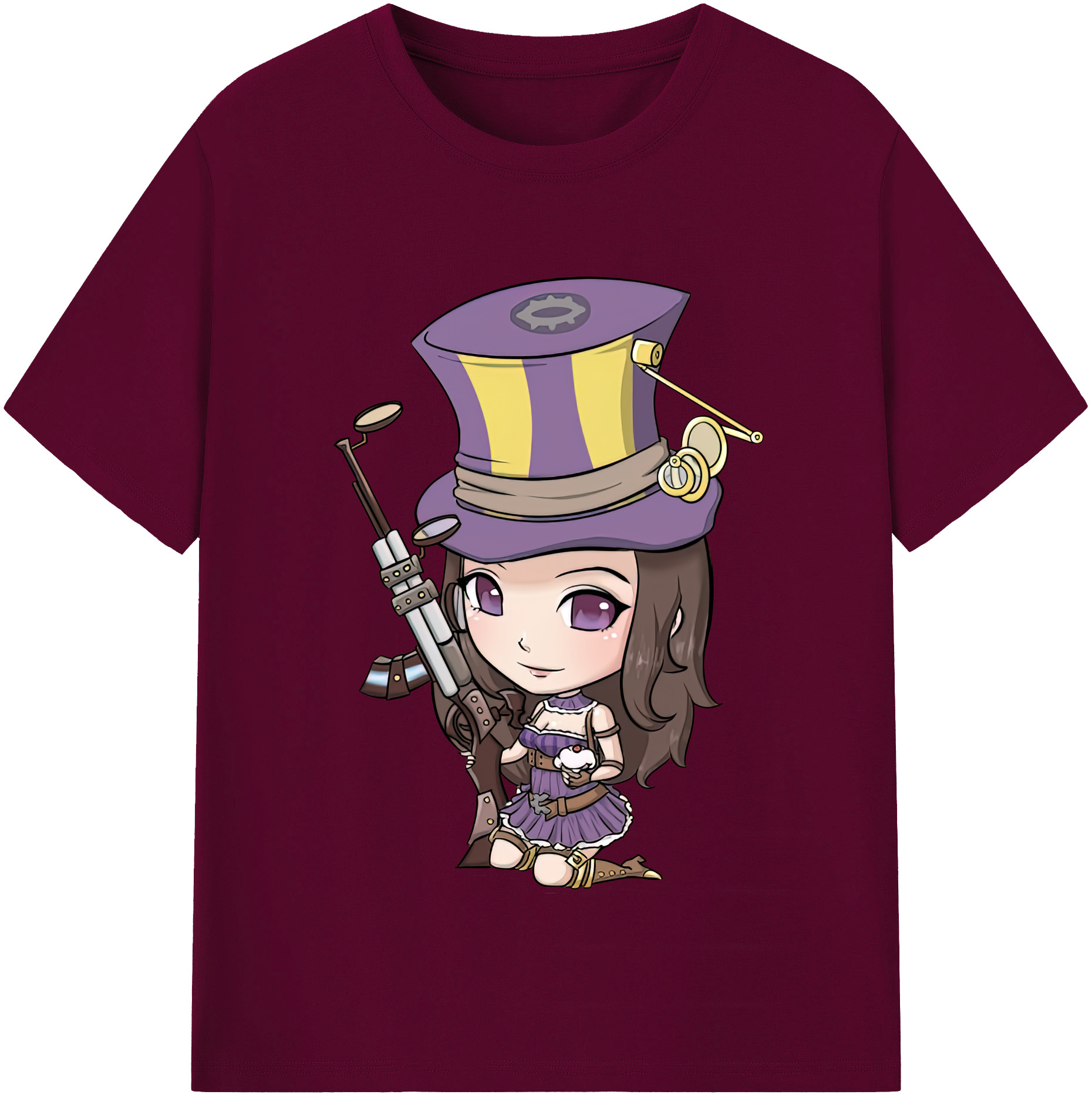 リーグ・オブ・レジェンド League of Legends LOL レディースカジュアルプリントTシャツ（綿100％）
